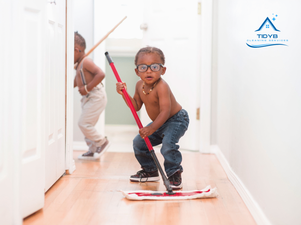 Kids and clean homes can coexist! We specialize in family-friendly cleaning strategies.