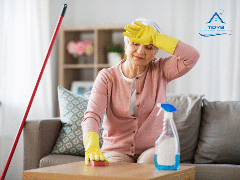 Cleaning can be physically demanding for seniors, making routine chores more challenging.